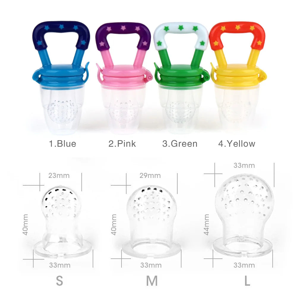 Set 5 Biberon Spremibili in Silicone - Alimentazione Neonati