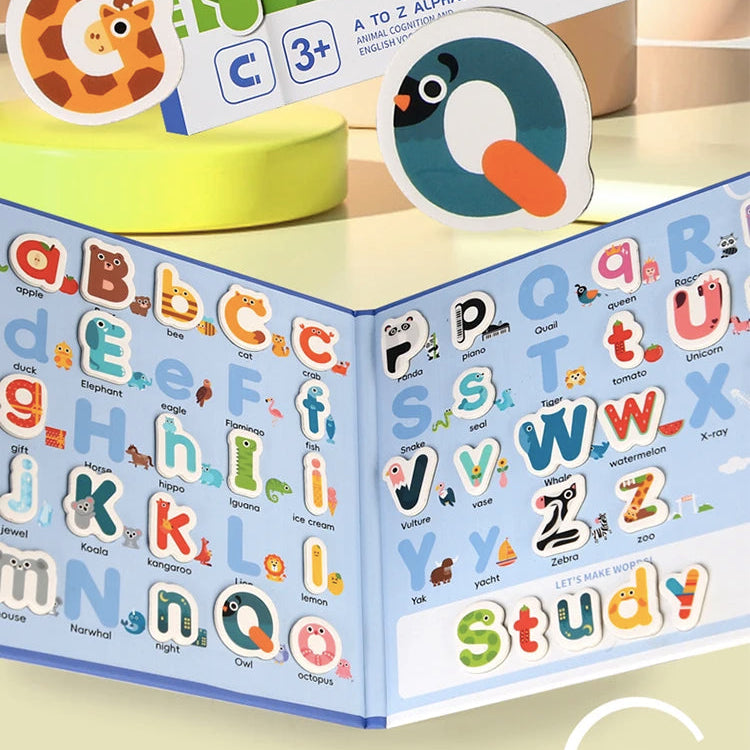 Lettere e Numeri Magnetici - Giocattoli Educativi Prescolare