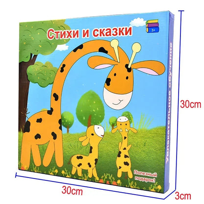 Libro Elettronico Educativo Ricaricabile per Bambini - Giocattolo Interattivo