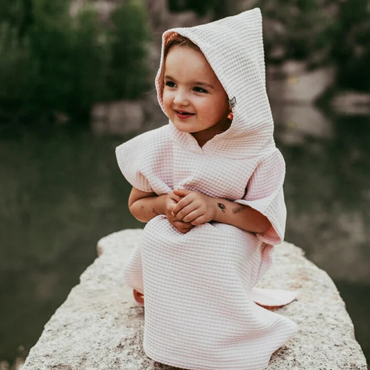 Asciugamano da Bagno in Cotone con Cappuccio per Neonati