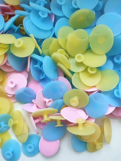 Spazzola Shampoo in Silicone per Neonati