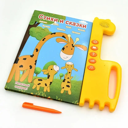 Libro Elettronico Educativo Ricaricabile per Bambini - Giocattolo Interattivo