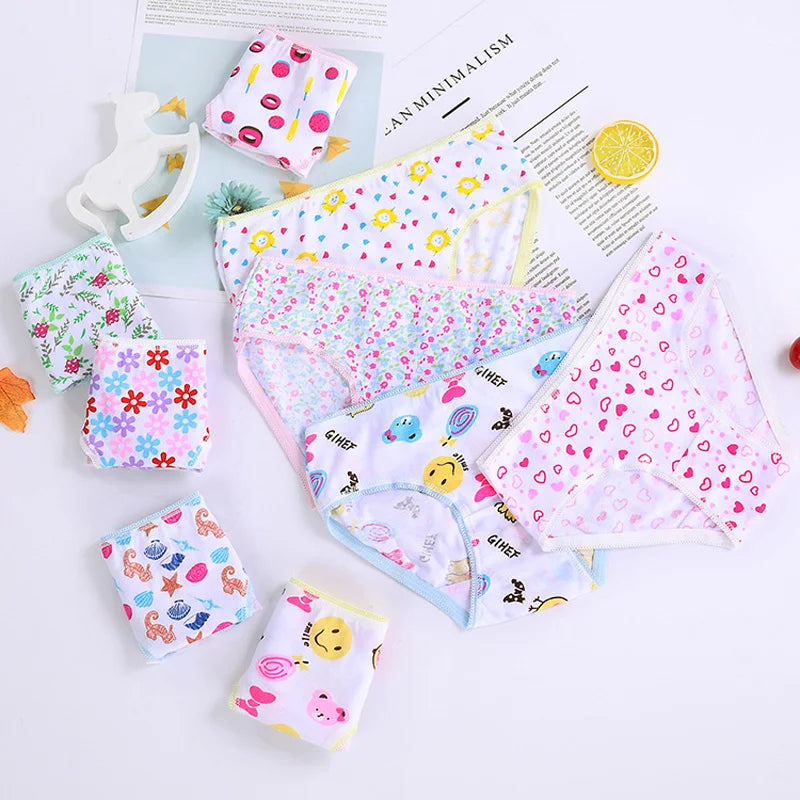 Set Mutandine Bambine 100% Cotone - Comode e Traspiranti