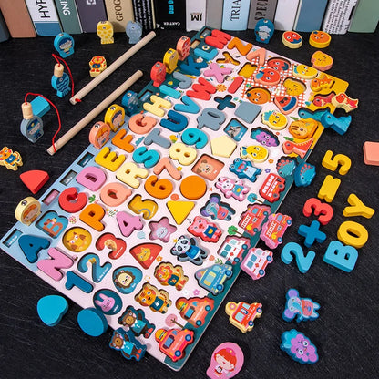 Busy Board Montessori Giocattoli in Legno - Tavola Attività Bambini