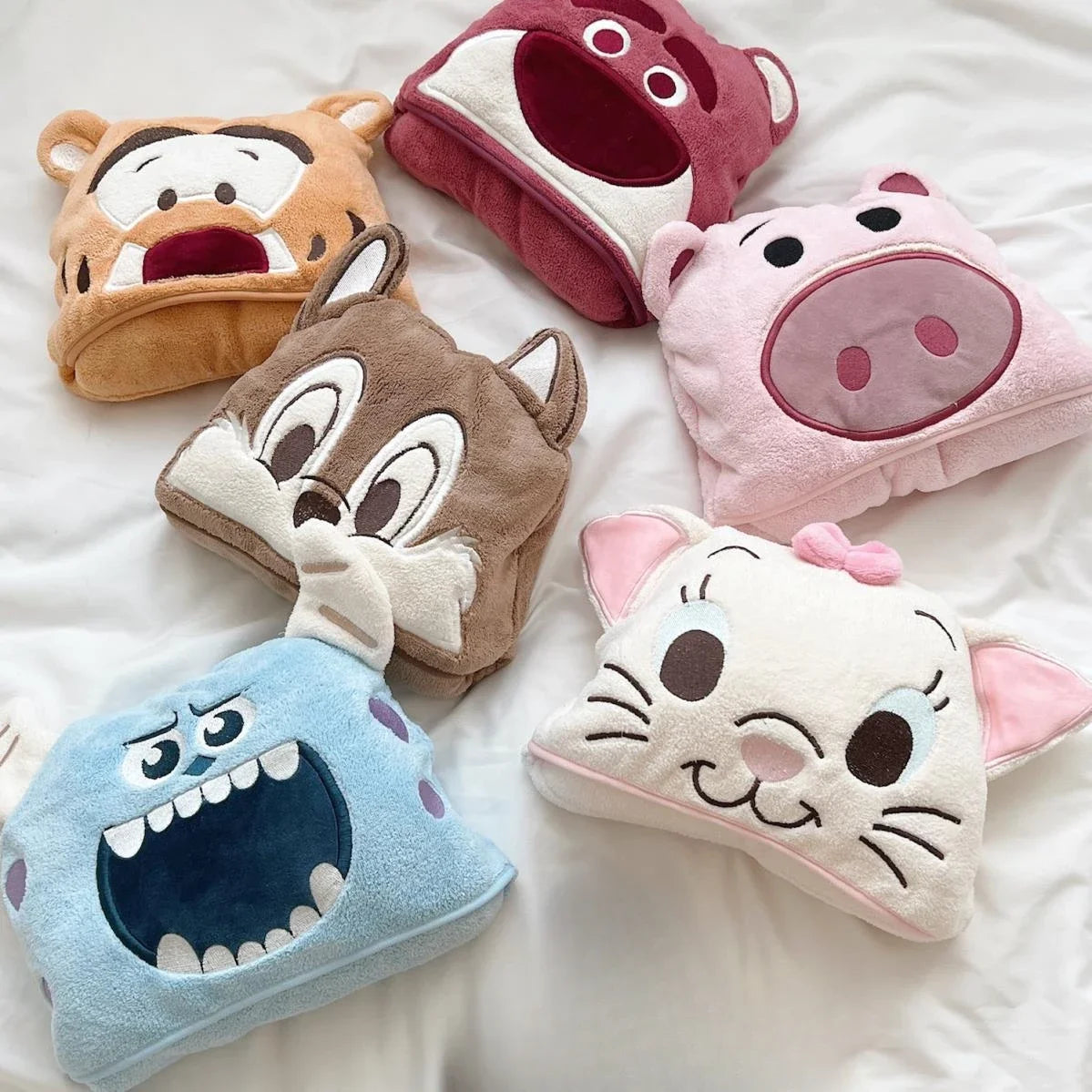 Asciugamano da Bagno con Cappuccio per Bambini - Design Carino