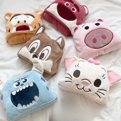 Asciugamano da Bagno con Cappuccio per Bambini - Design Carino