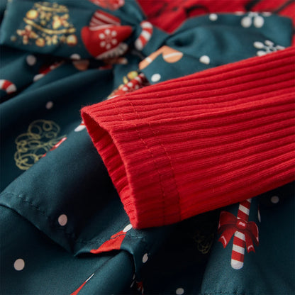 Tutina Natalizia per Bambine - Vestito con Cappello Babbo Natale