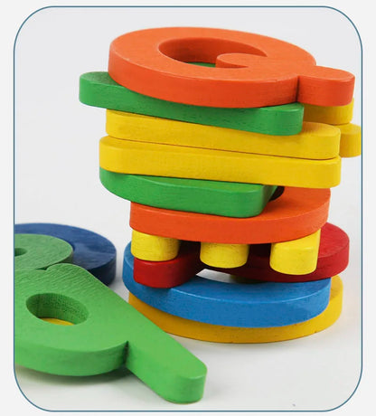 Giocattolo Montessori in Legno Lettere Inglesi - Educativo Bambini