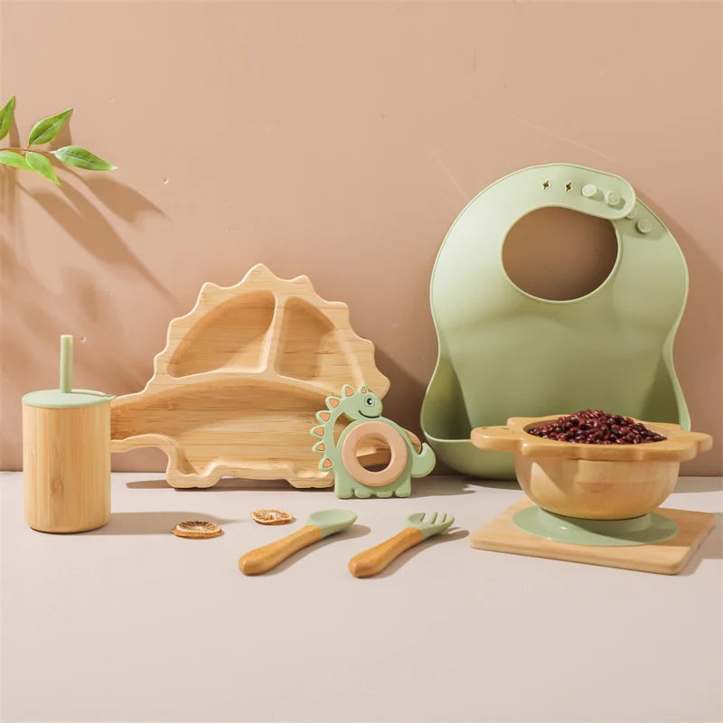 Set Pappa Silicone Neonati - Accessori Alimentazione Completi