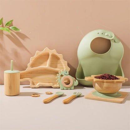 Set Pappa Silicone Neonati - Accessori Alimentazione Completi