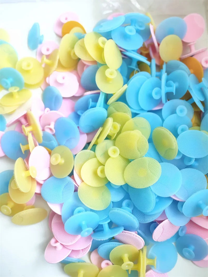 Spazzola Shampoo in Silicone per Neonati