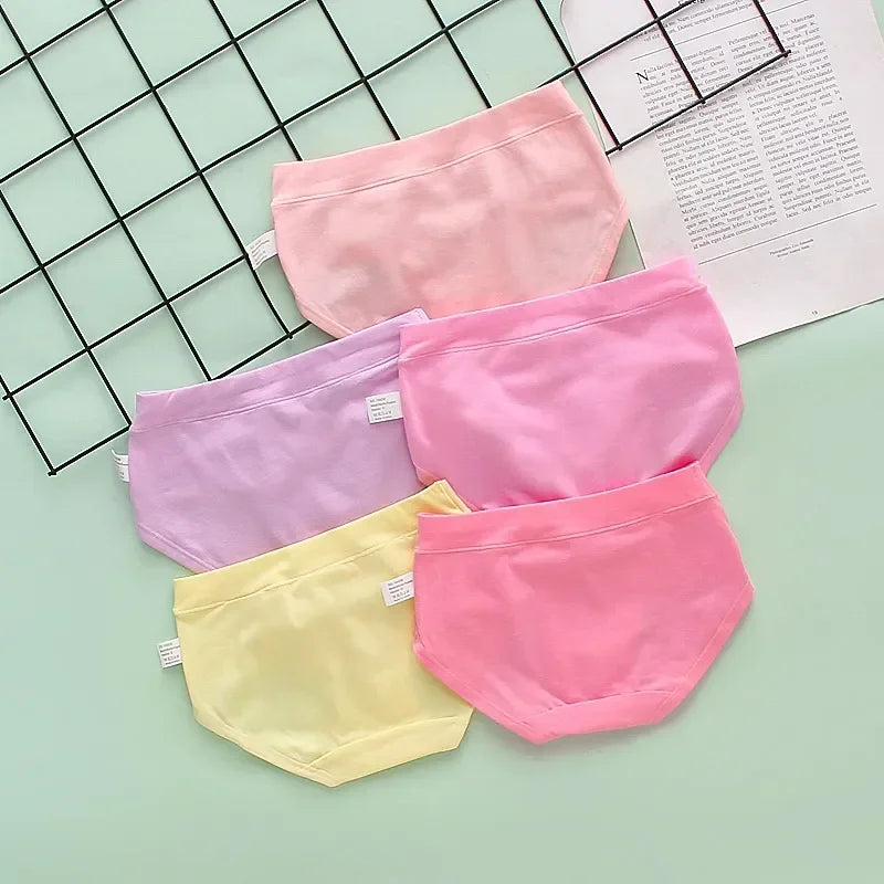 Mutandine Bambine Cotone Morbido - Gatto Cartone Animato 4-12 Anni