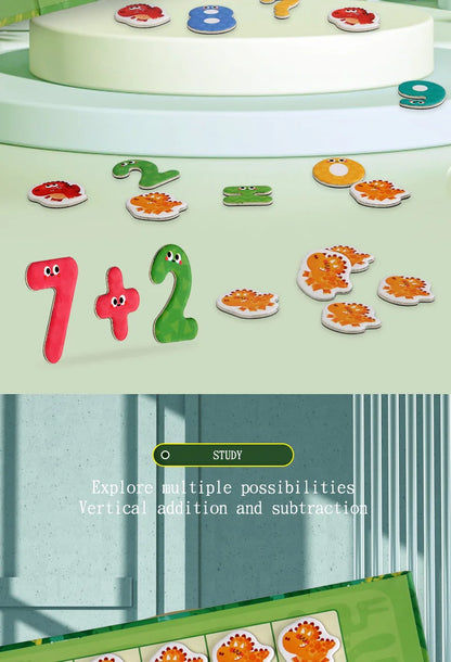 Adesivi Magnetici Matematica Aritmetica - Giocattoli Educativi Bambini