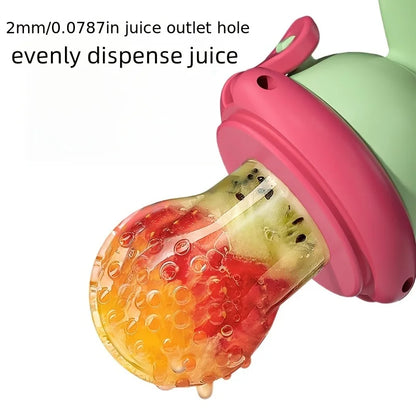Ciuccio Frutta Dinosauro Rotante - Alimentatore Silicone Neonati
